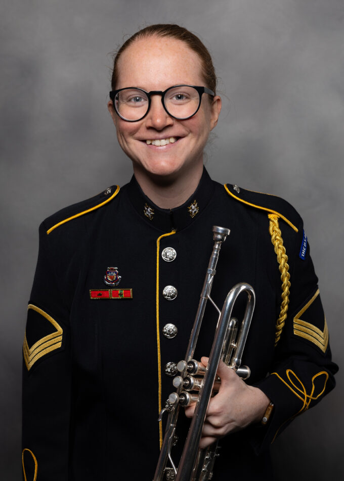 SSG Julia Gill, trumpet