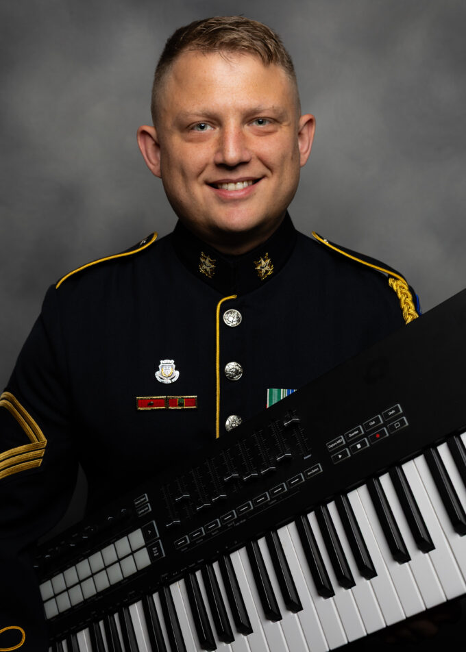 SFC James Collins, piano