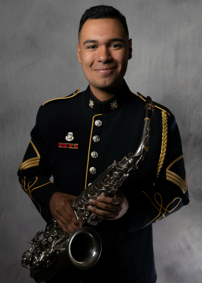 SSG Salvador Flores, saxophone