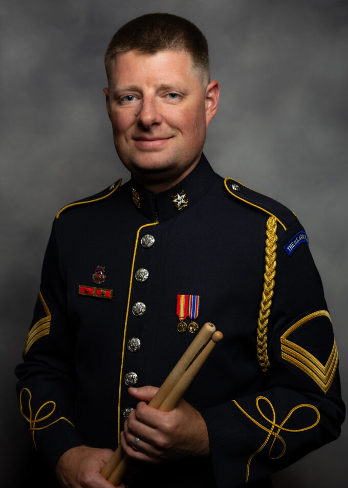 SSG Mike Glaze, percussion