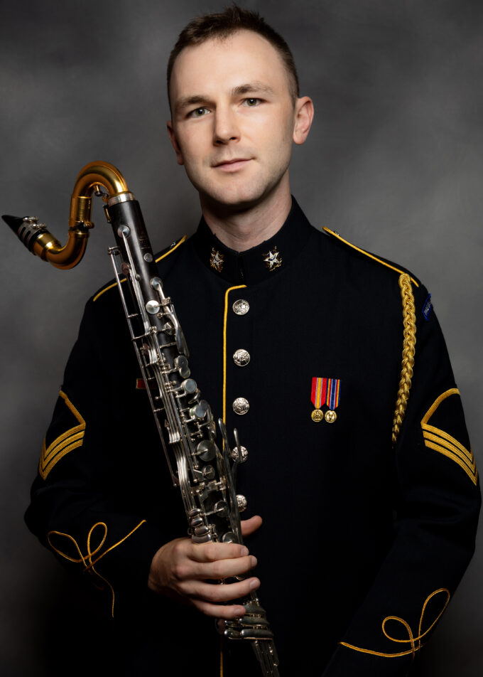 SSG Davis Hampton, bass clarinet