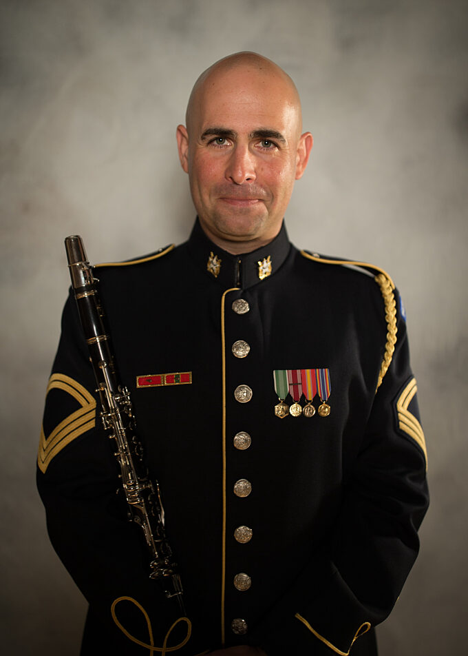 MSG Burton Hardie, clarinet