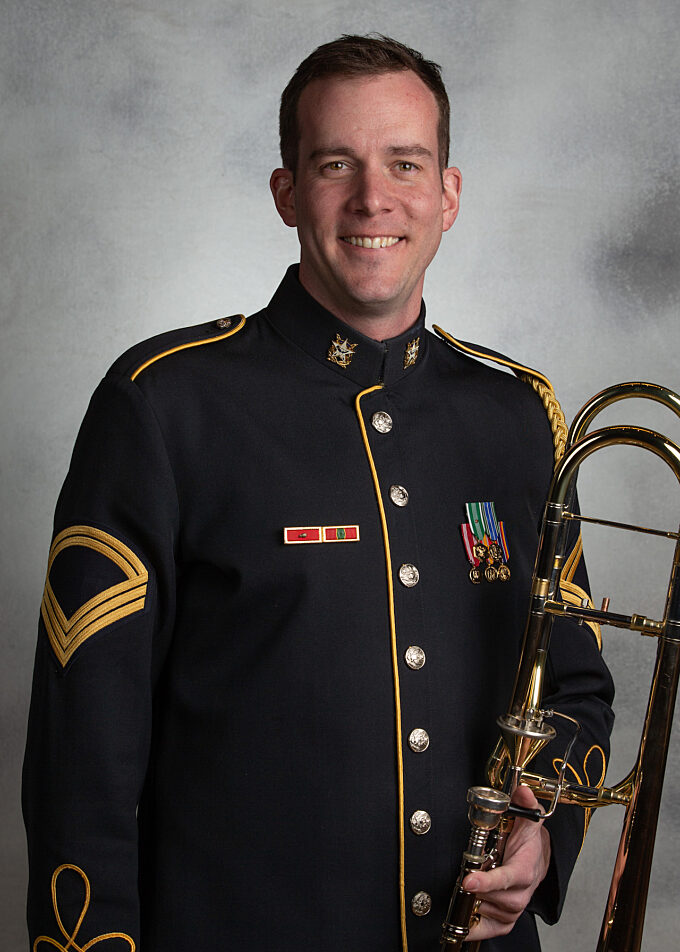 SFC Adam Mccolley, trombone