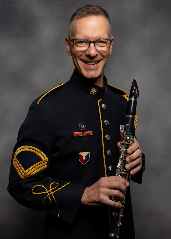 SFC David Mitchell, clarinet