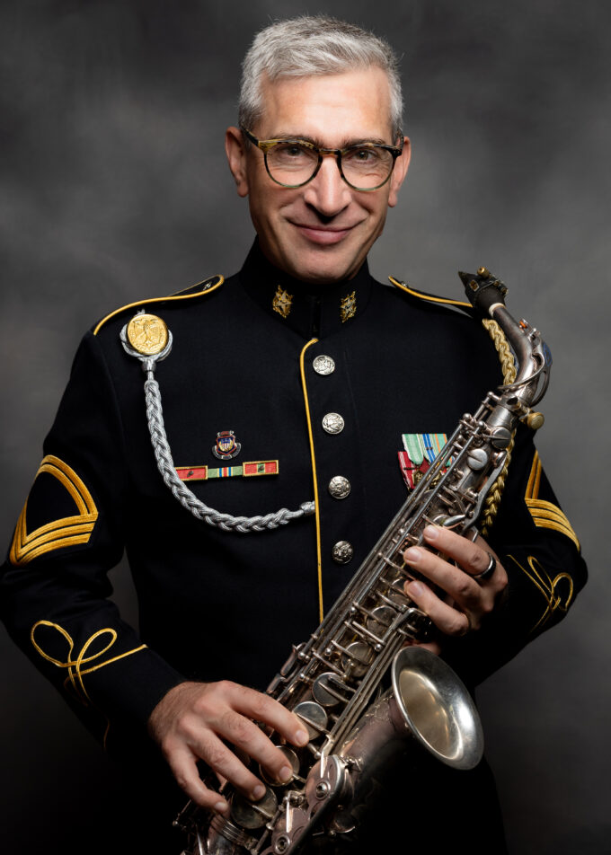 SFC Doug O'Connor, saxophone