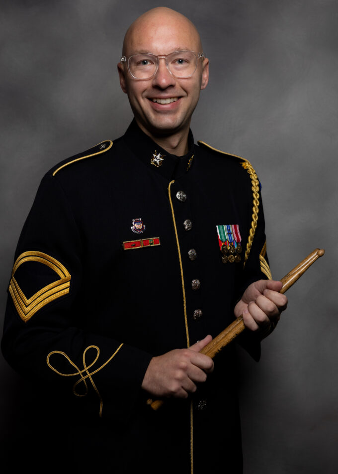 SFC Timothy Perry, percussion