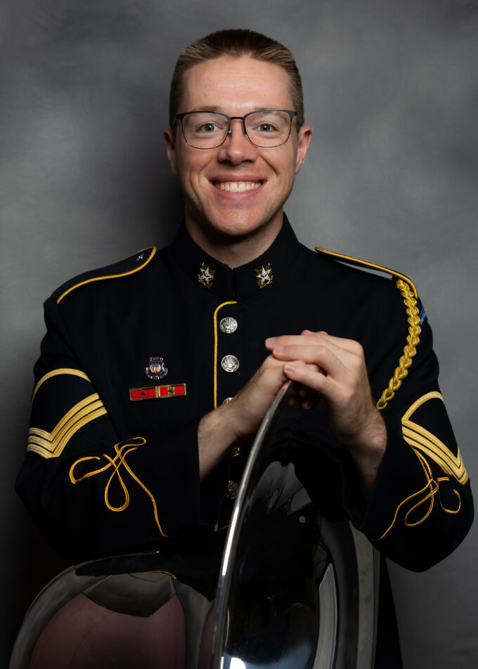 SSG Alec Rich, tuba