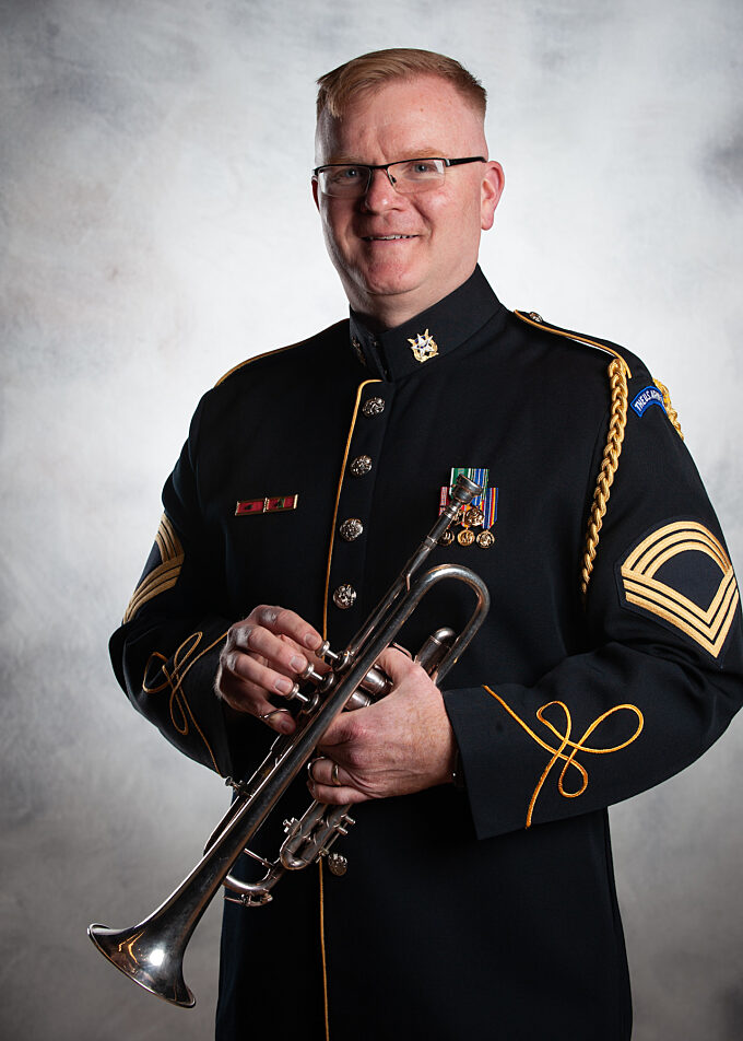 MSG Jason Sanders, trumpet