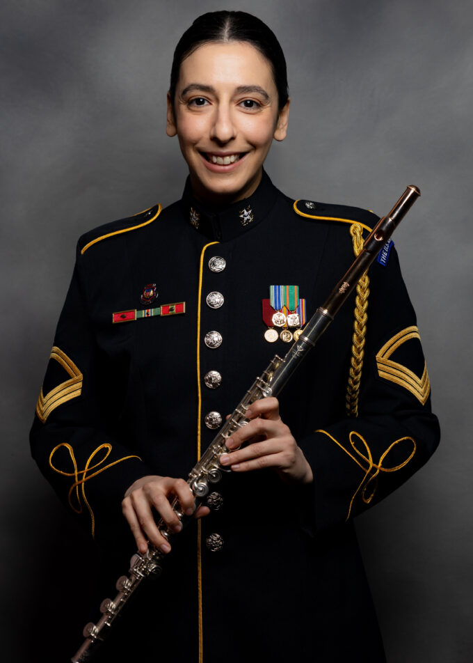 SFC Jenna Taylor, flute