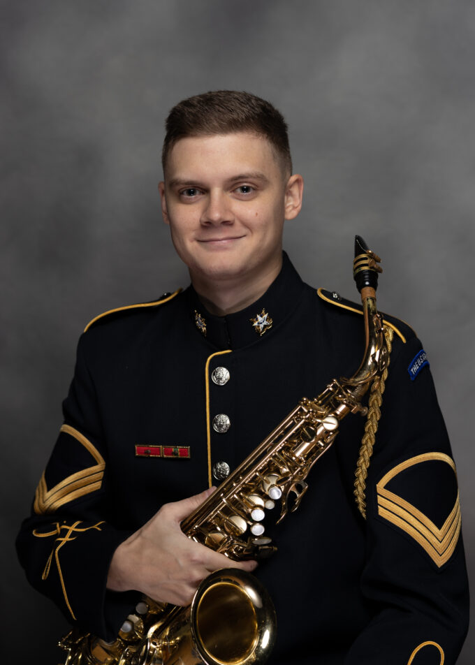 SSG Daniel Dickinson, saxophone