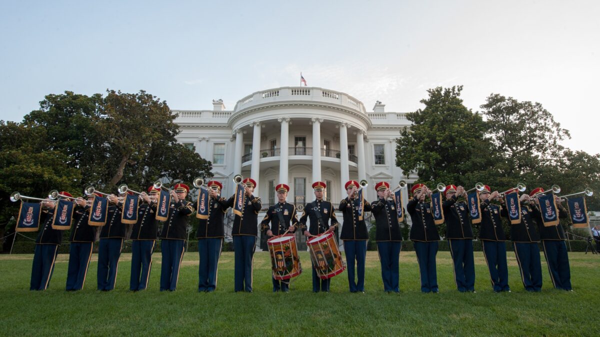 The U.S. Army Herald Trumpets